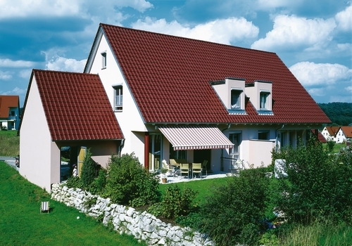 Керамическая черепица Creaton FUTURA NUANCE grau engobiert